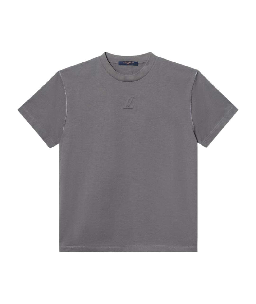 LOUIS VUITTON Серая футболка, фото 1