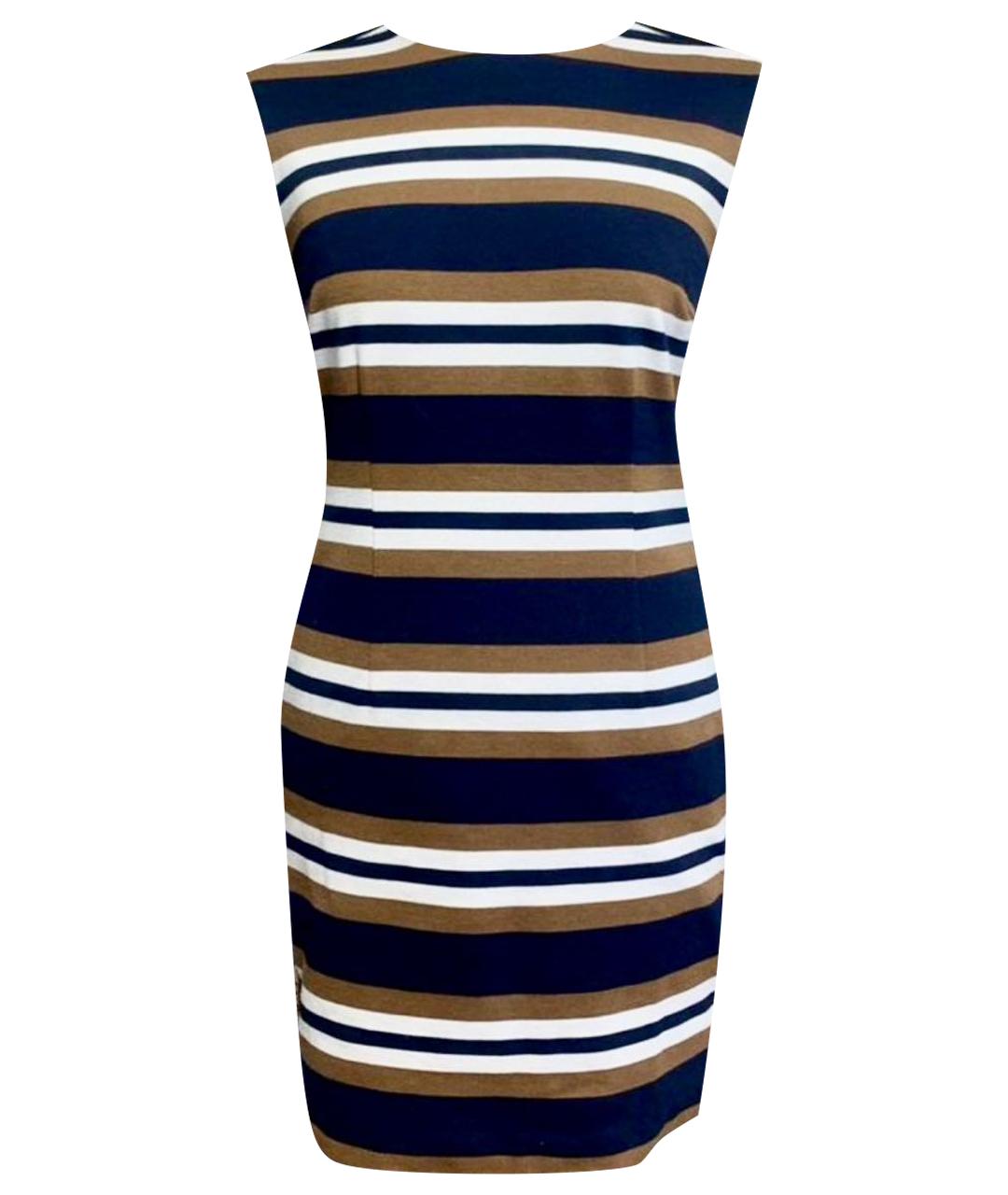 MICHAEL KORS Темно-синее вискозное повседневное платье, фото 1