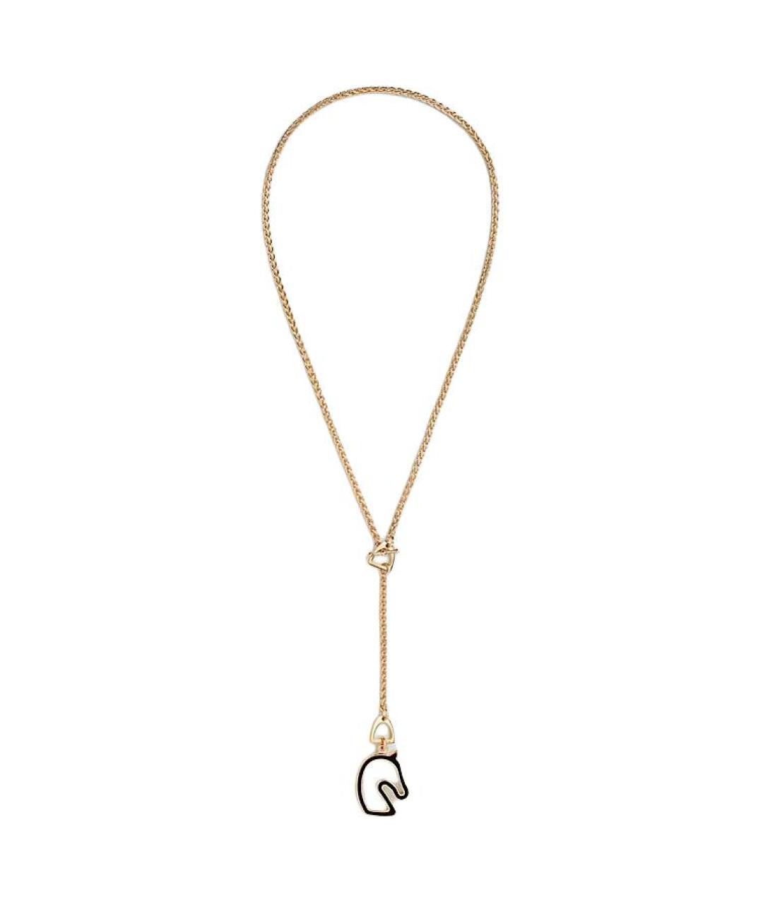 HERMES Золотая подвеска, фото 3