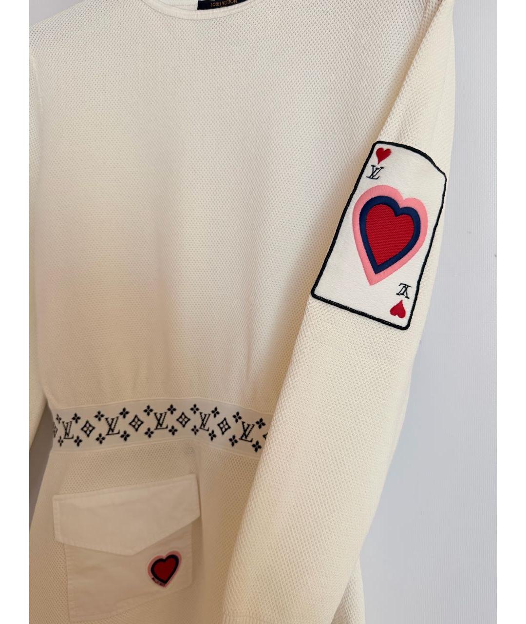 LOUIS VUITTON Белое повседневное платье, фото 4