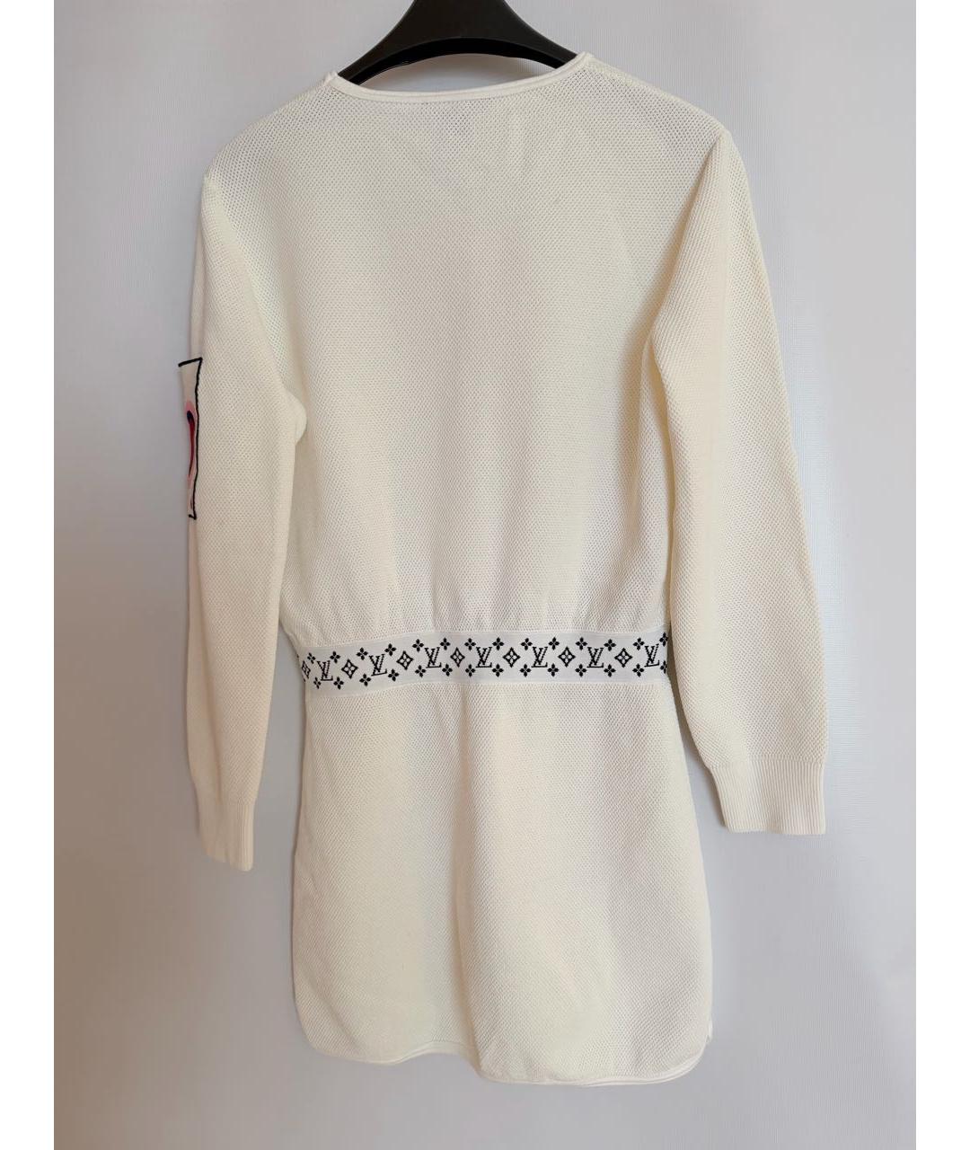 LOUIS VUITTON Белое повседневное платье, фото 2