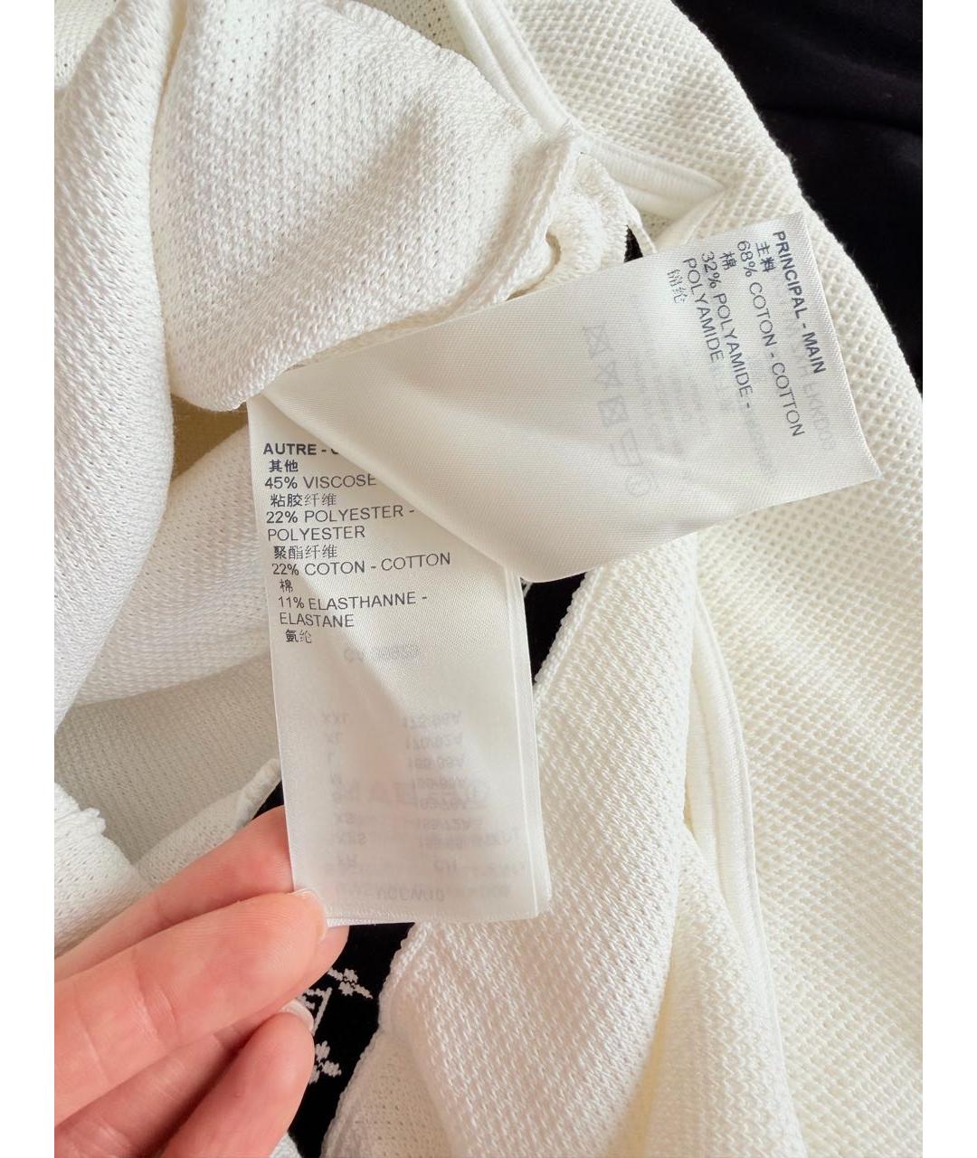 LOUIS VUITTON Белое повседневное платье, фото 8