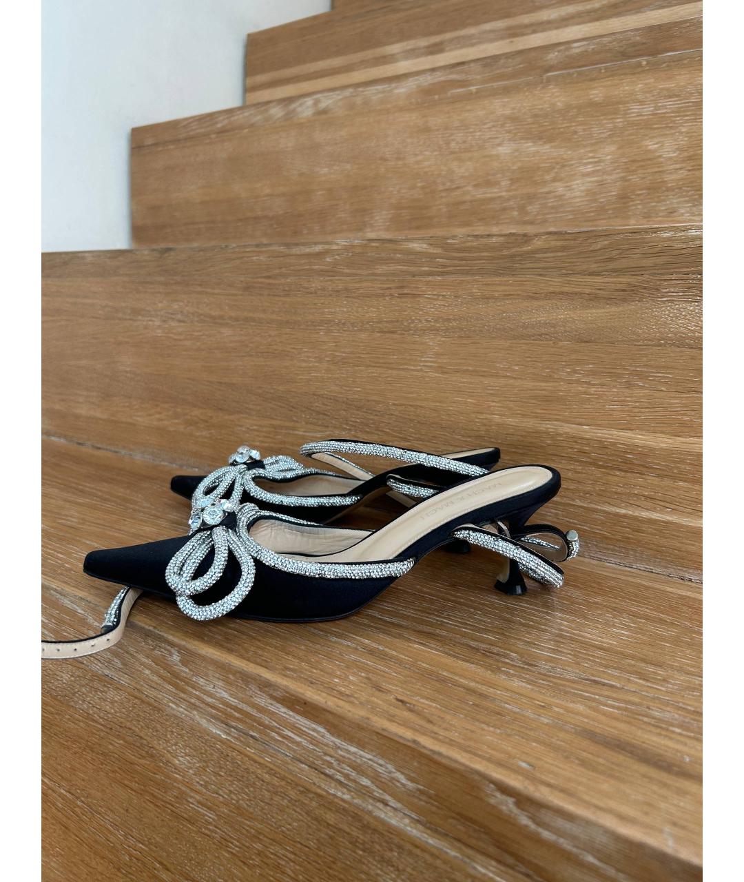 MACH&MACH Черные замшевые туфли, фото 5