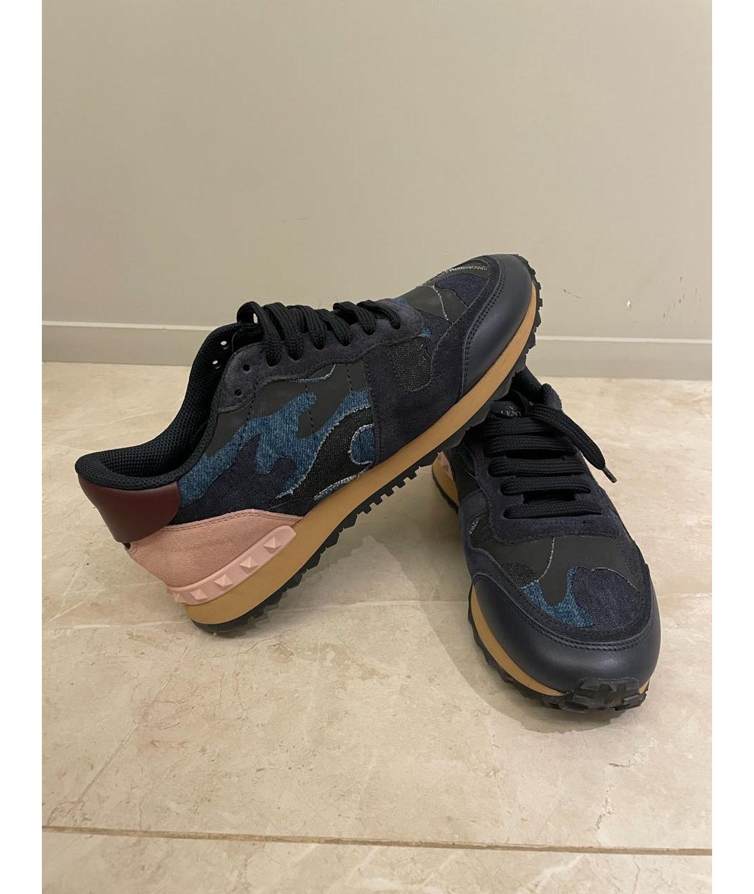 VALENTINO Мульти текстильные кроссовки, фото 5