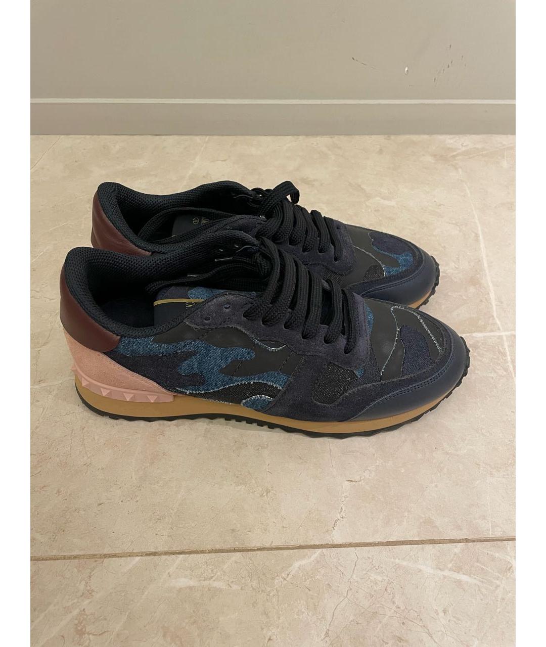 VALENTINO Мульти текстильные кроссовки, фото 2