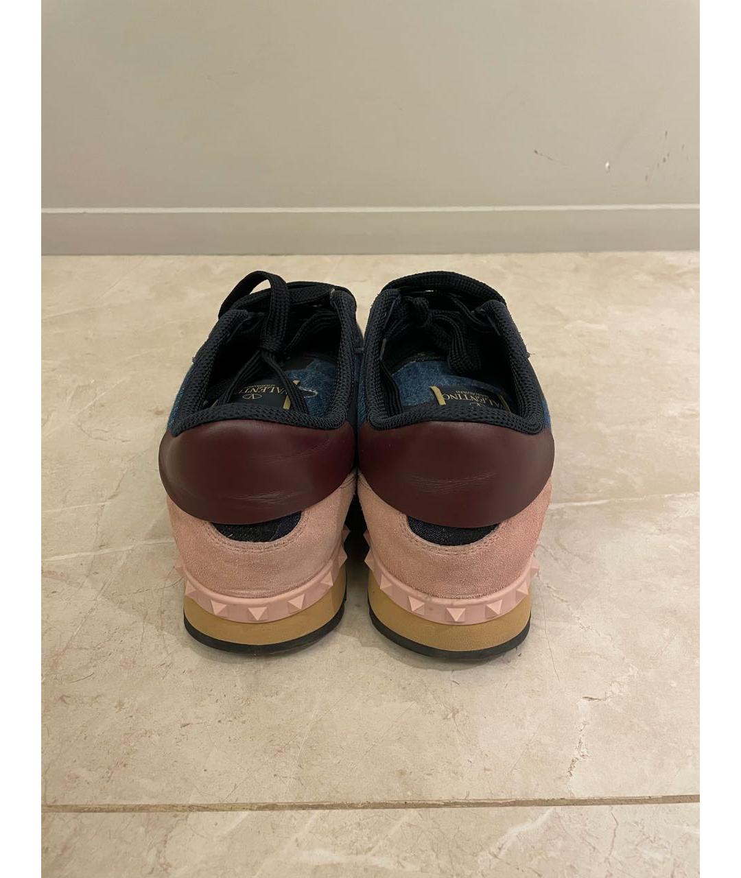 VALENTINO Мульти текстильные кроссовки, фото 4