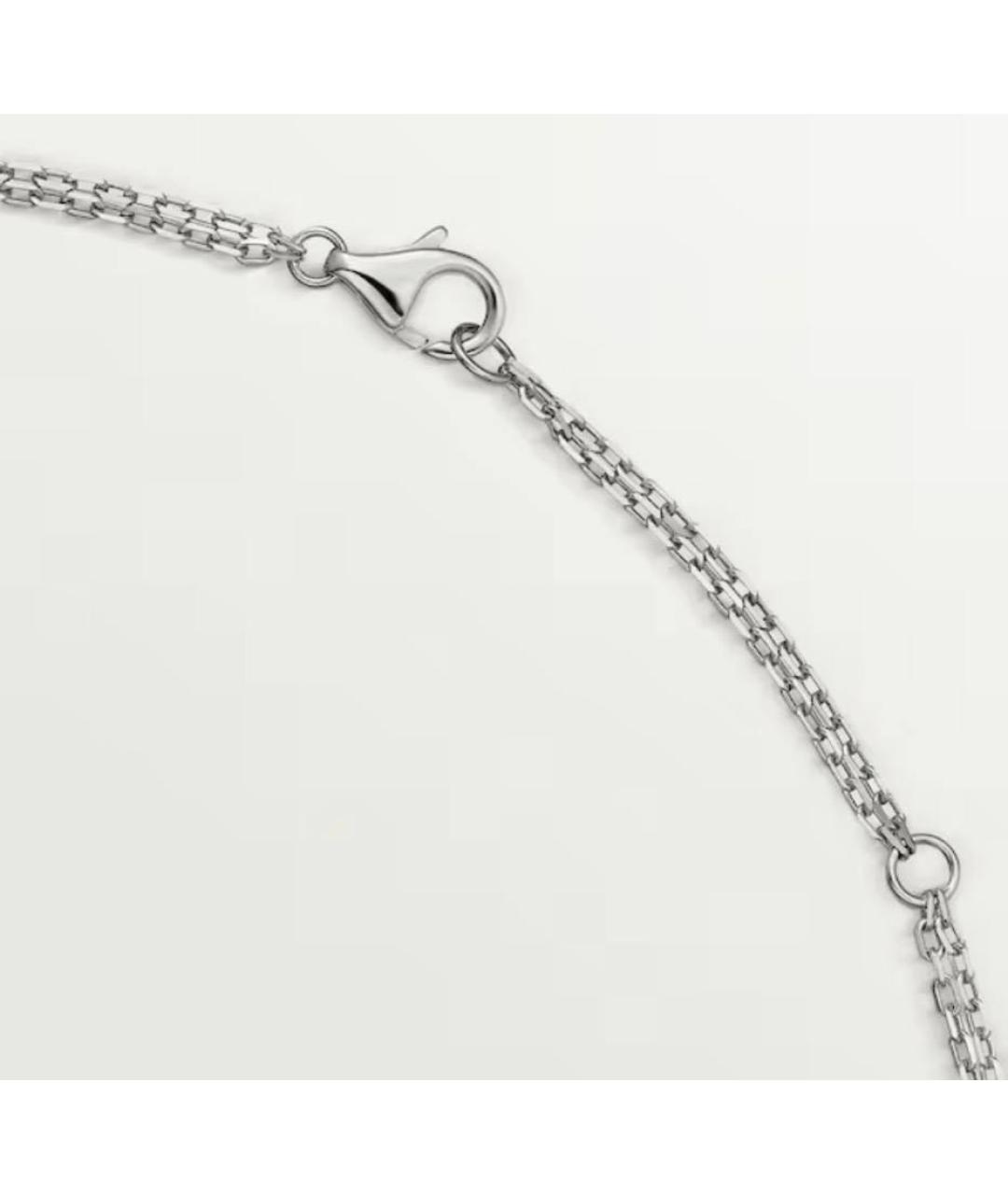 CARTIER Белое колье из белого золота, фото 4
