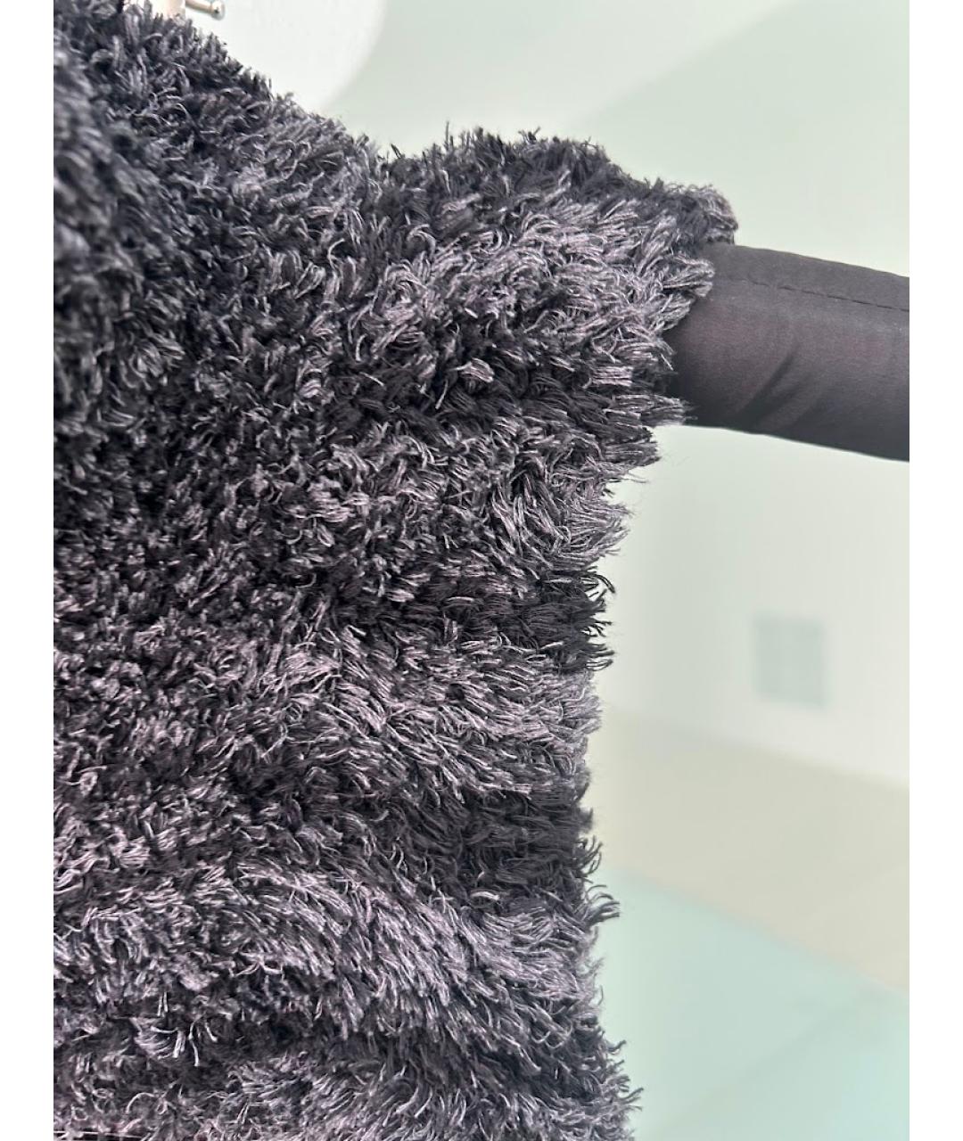 DIESEL Серое шерстяное повседневное платье, фото 3