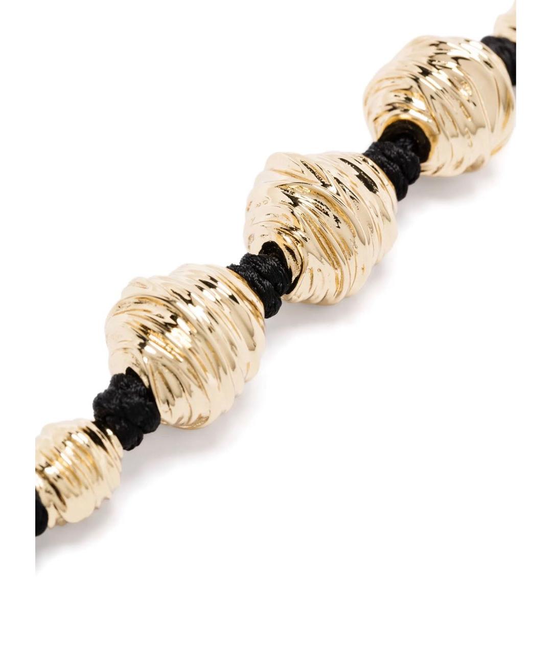 SAINT LAURENT Золотое латунное колье, фото 3