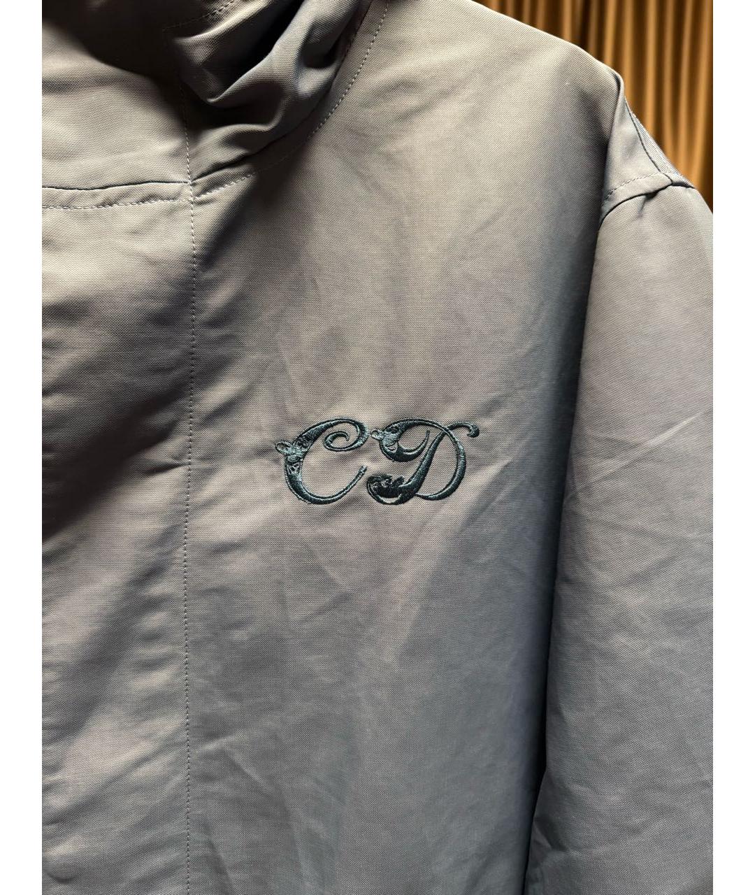 CHRISTIAN DIOR Синяя полиамидовая парка, фото 5