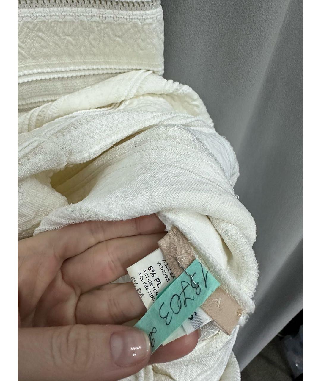 ALAIA Белое коктейльное платье, фото 4