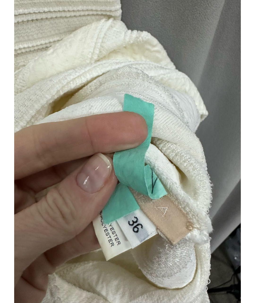 ALAIA Белое коктейльное платье, фото 5