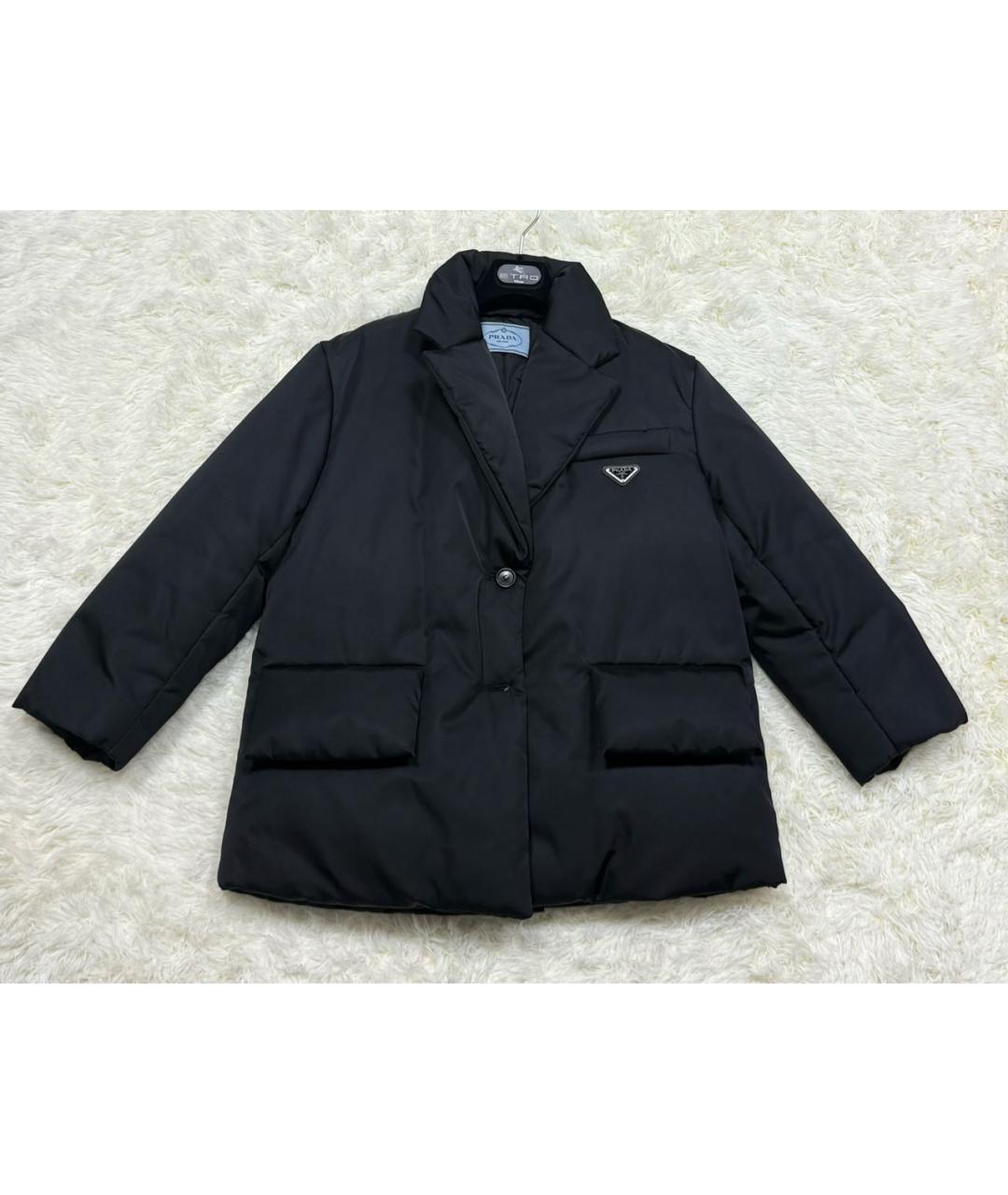 PRADA Черный пуховик, фото 6