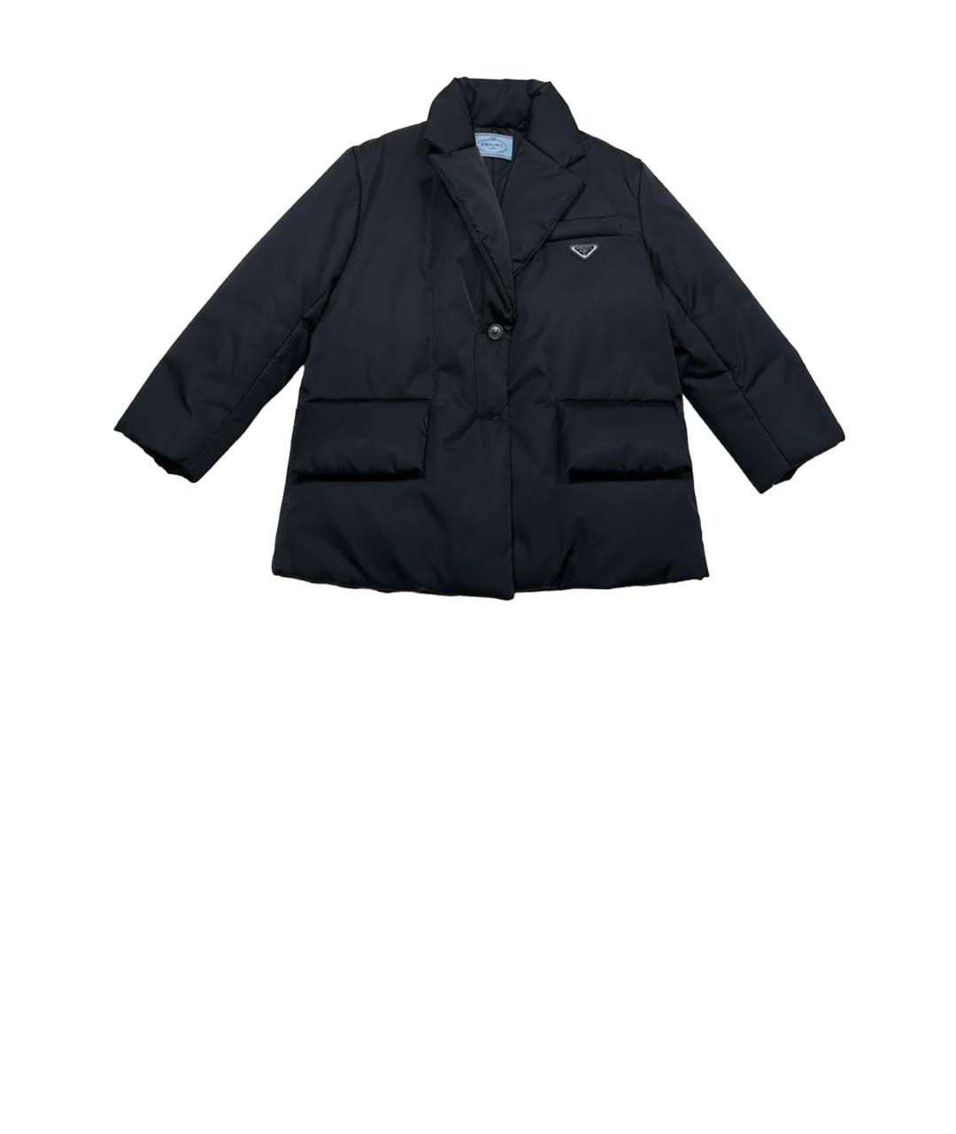 PRADA Черный пуховик, фото 1