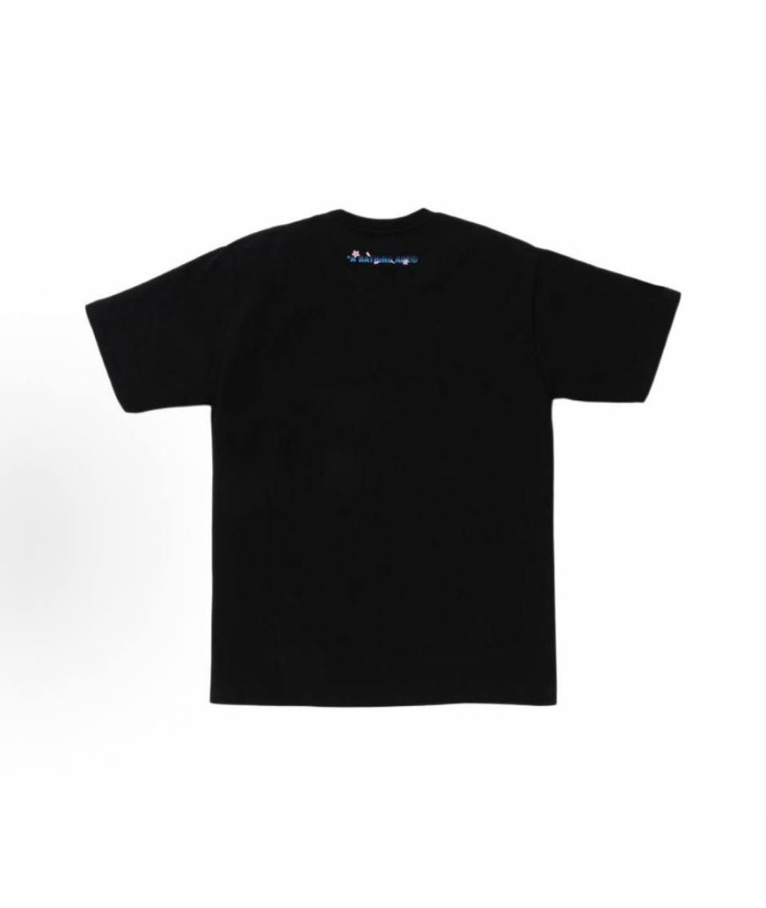 BAPE Черная хлопковая футболка, фото 2