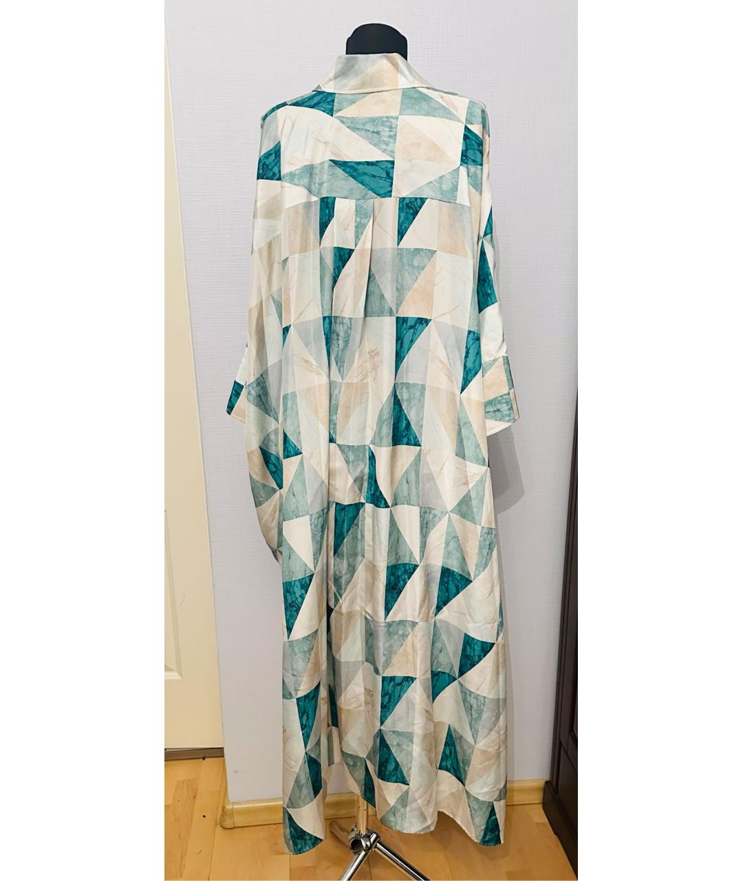 JOSEPH Мульти шелковое повседневное платье, фото 2