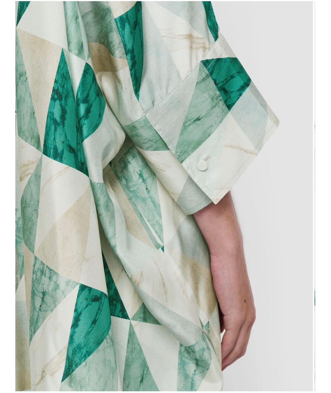 JOSEPH Мульти шелковое повседневное платье, фото 4