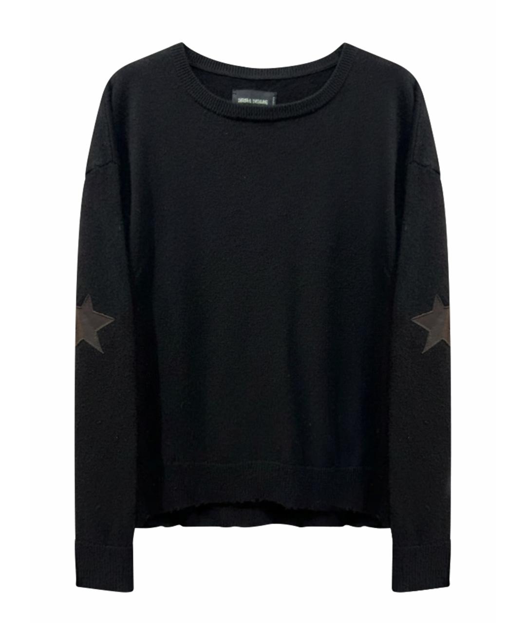 ZADIG & VOLTAIRE Черный кашемировый джемпер / свитер, фото 1