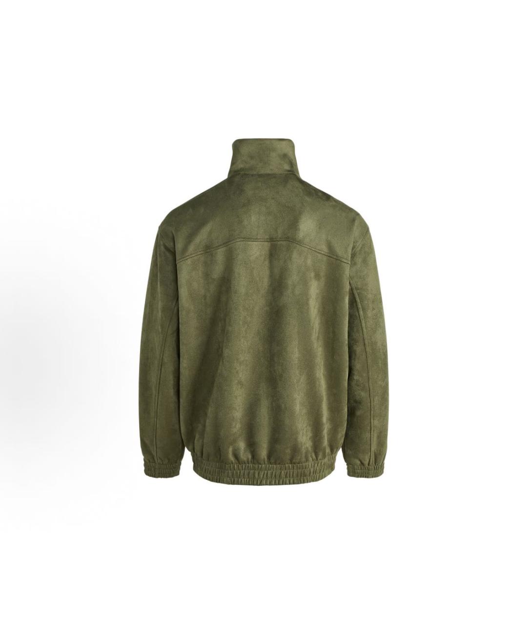 ADIDAS Хаки бархатная куртка, фото 2