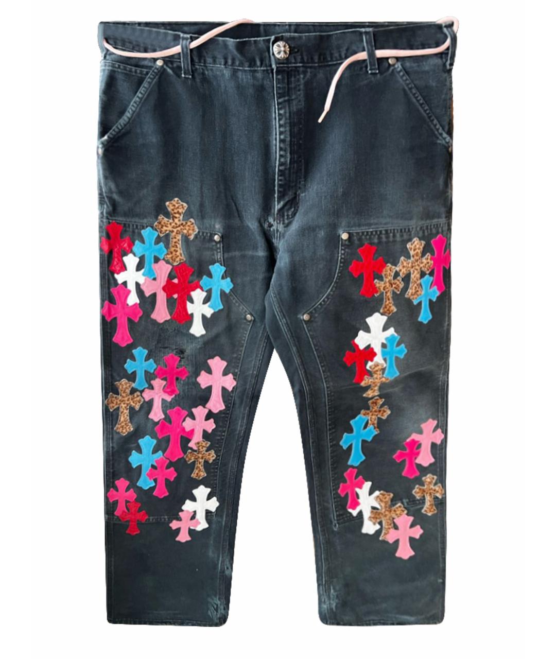 CHROME HEARTS Прямые джинсы, фото 1