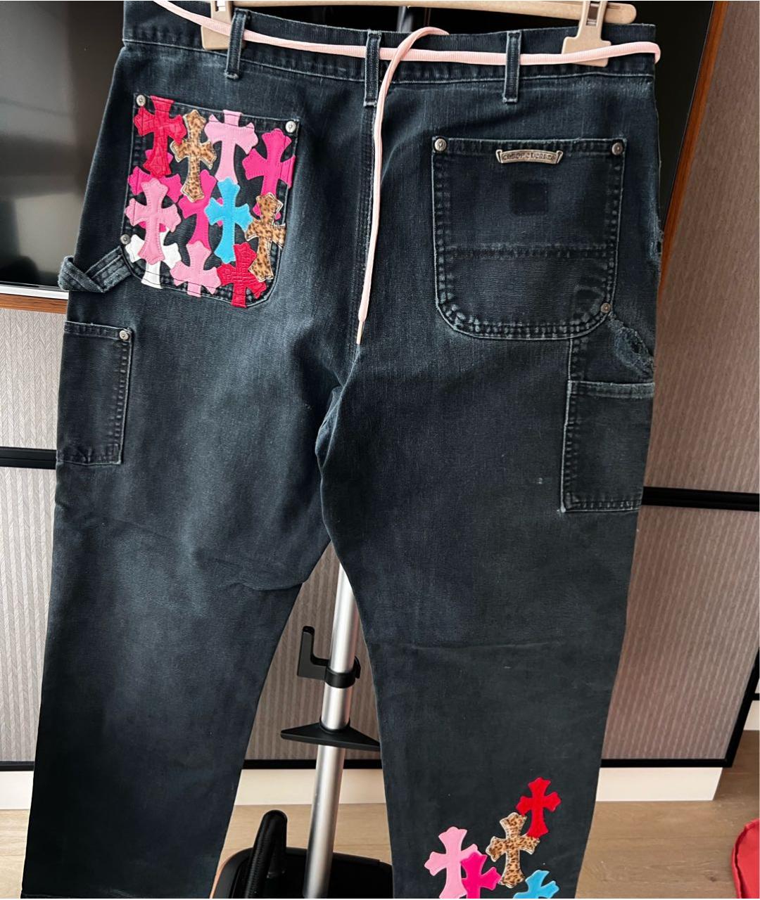 CHROME HEARTS Прямые джинсы, фото 3