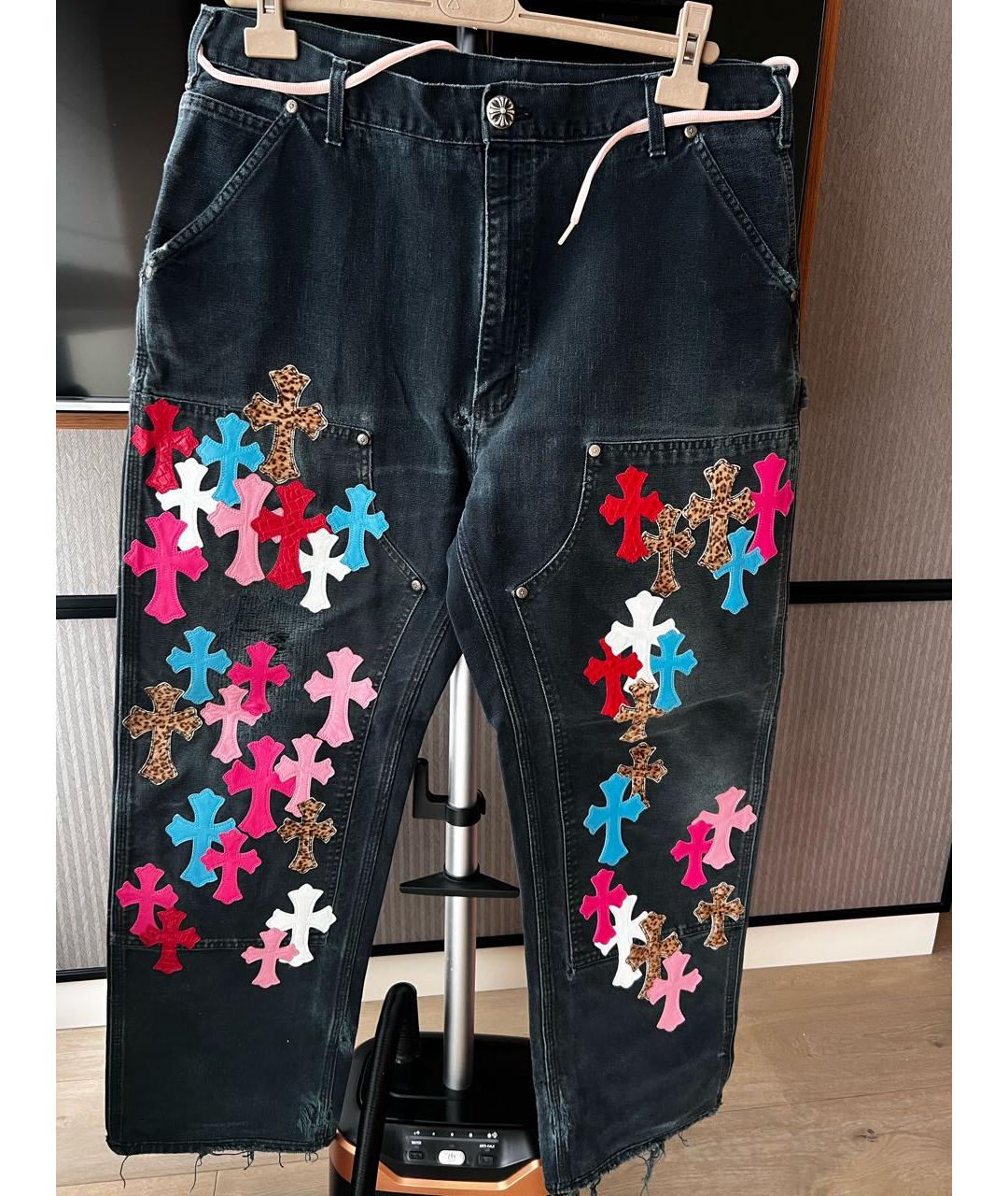 CHROME HEARTS Прямые джинсы, фото 2