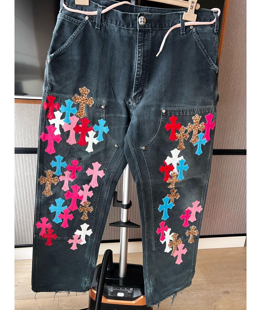 CHROME HEARTS Прямые джинсы, фото 6