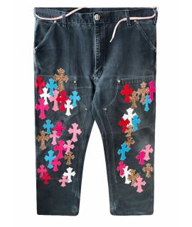 CHROME HEARTS Прямые джинсы