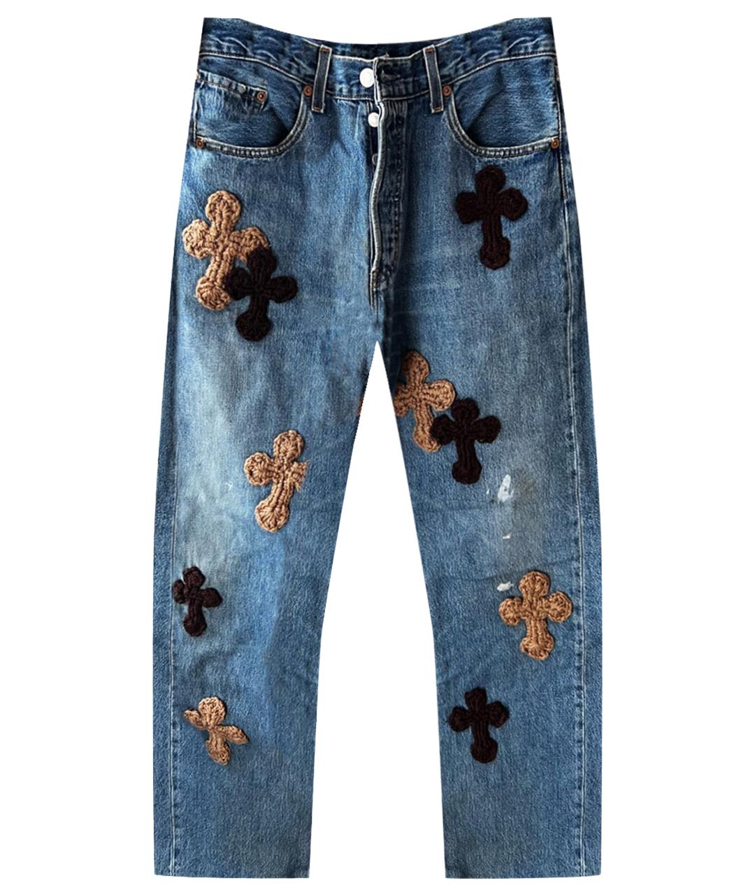 CHROME HEARTS Прямые джинсы, фото 1