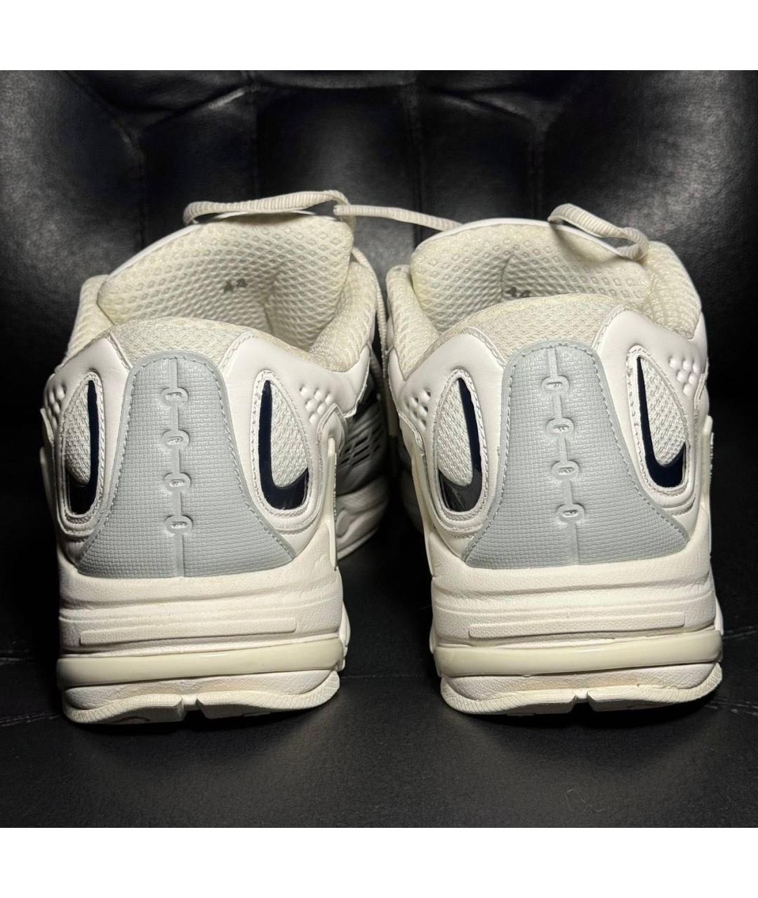 RAF SIMONS Белые текстильные низкие кроссовки / кеды, фото 2