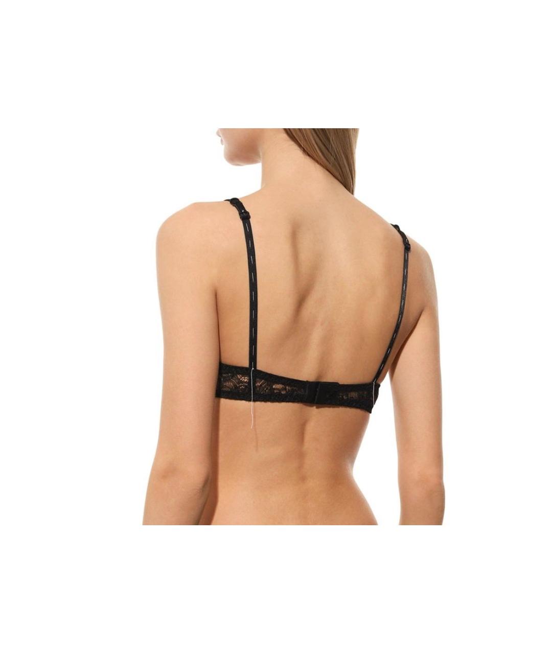 MAISON MARGIELA Черный бюстгалтеры, фото 2