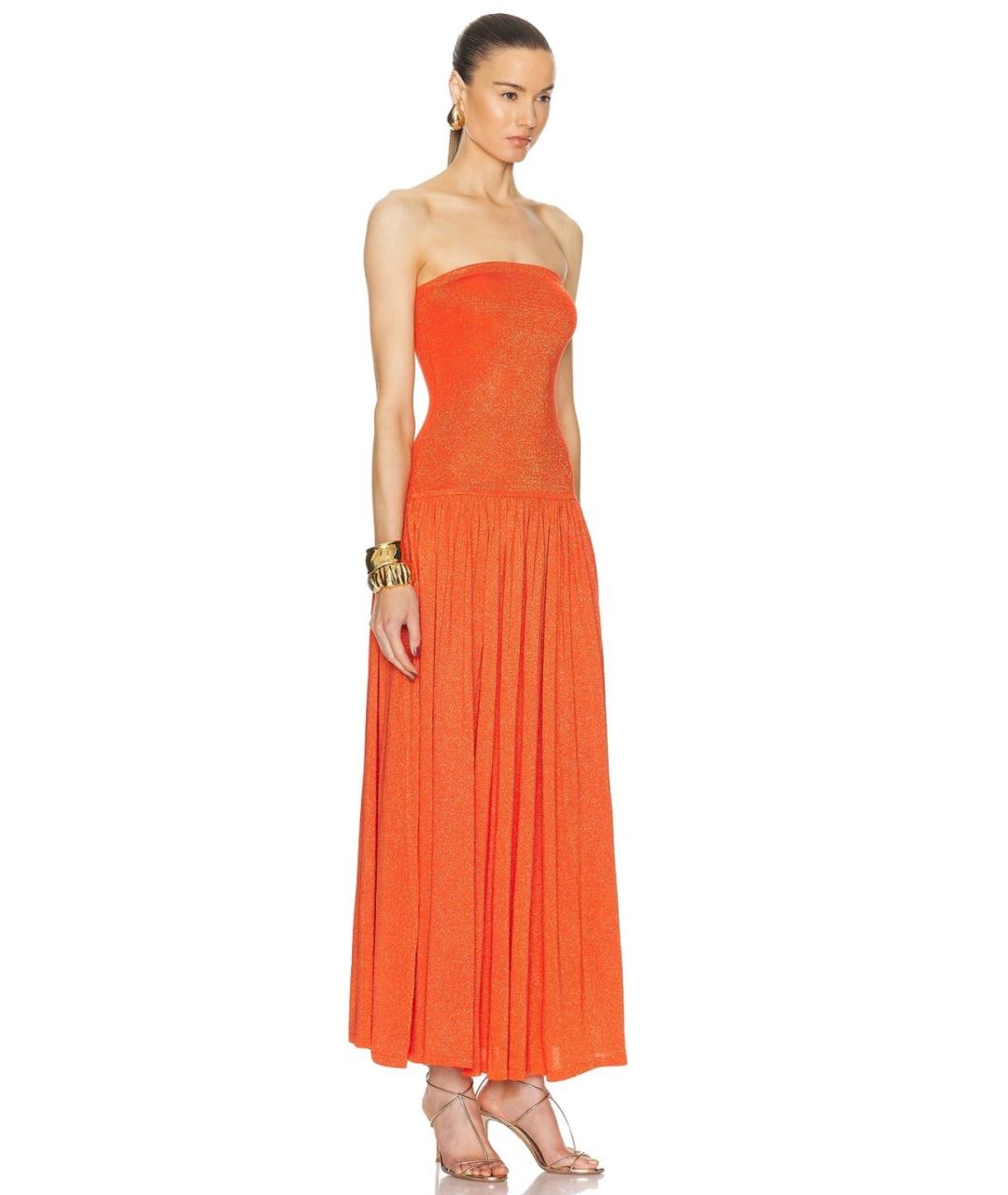 ZIMMERMANN Красное вискозное коктейльное платье, фото 5