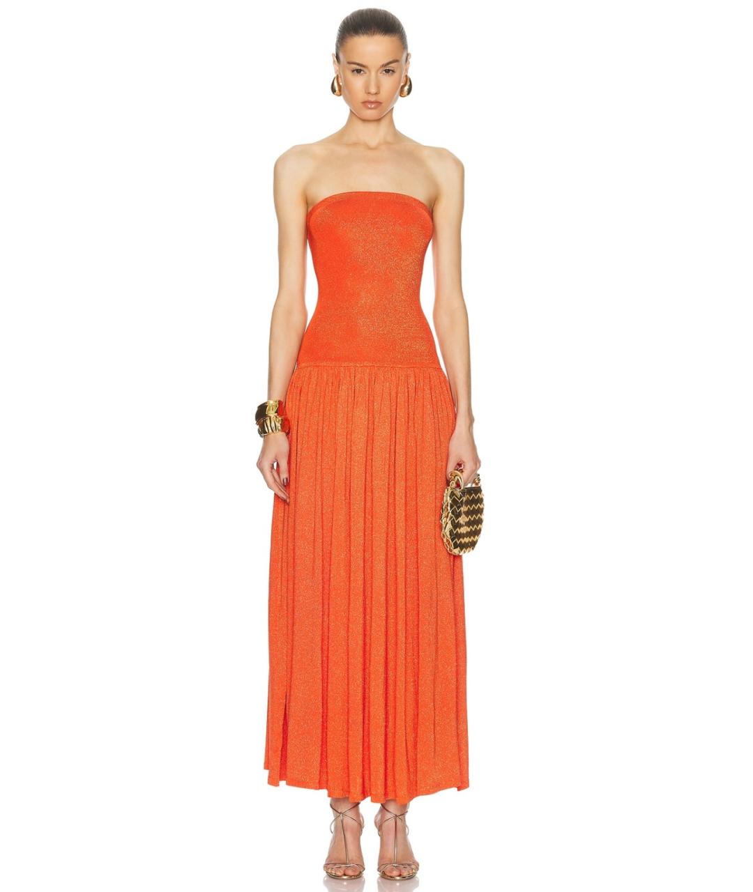 ZIMMERMANN Красное вискозное коктейльное платье, фото 4