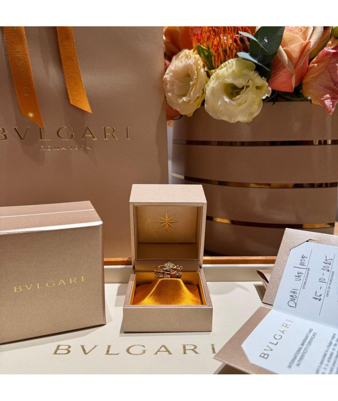 BVLGARI Золотое кольцо из желтого золота, фото 2