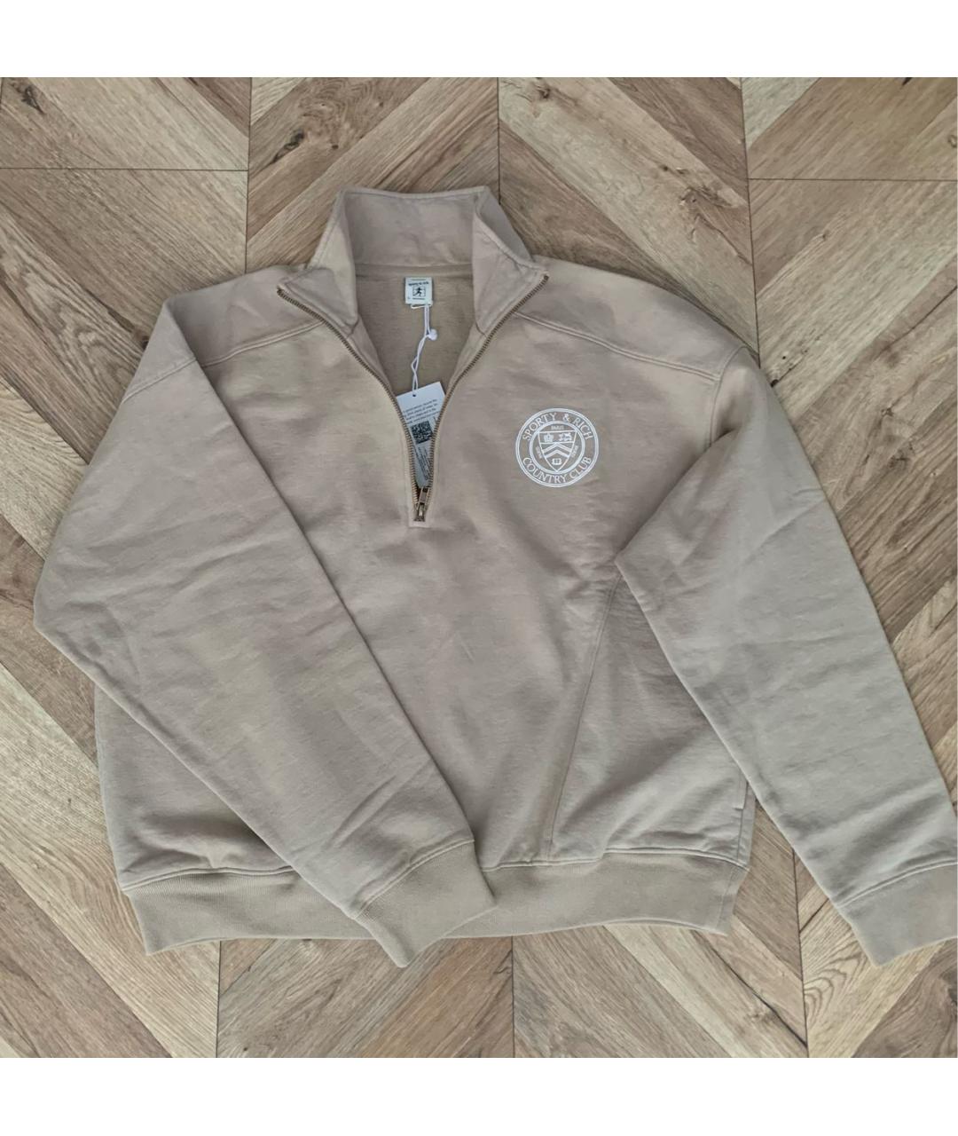 SPORTY AND RICH Бежевый хлопковый спортивные костюмы, фото 3