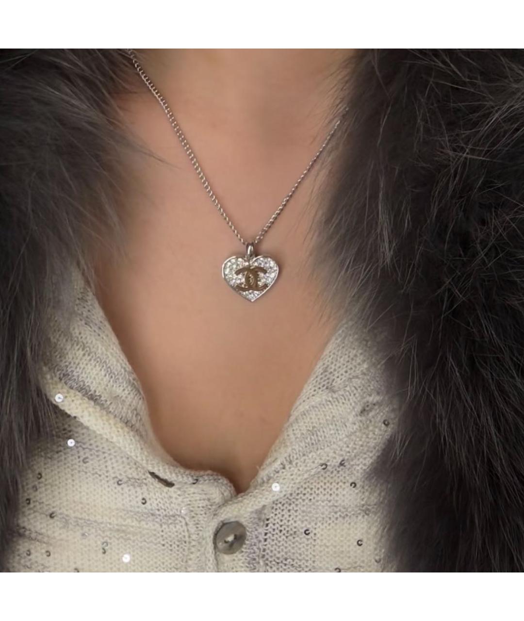 CHANEL Серебряная подвеска, фото 5