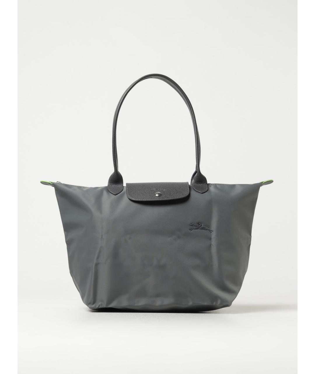 LONGCHAMP Серая сумка тоут, фото 4