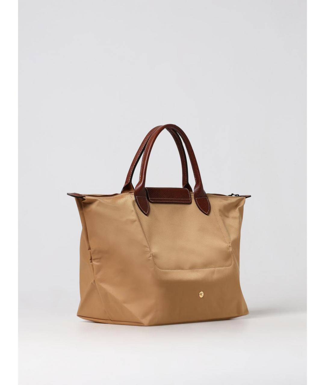 LONGCHAMP Бежевая сумка тоут, фото 2