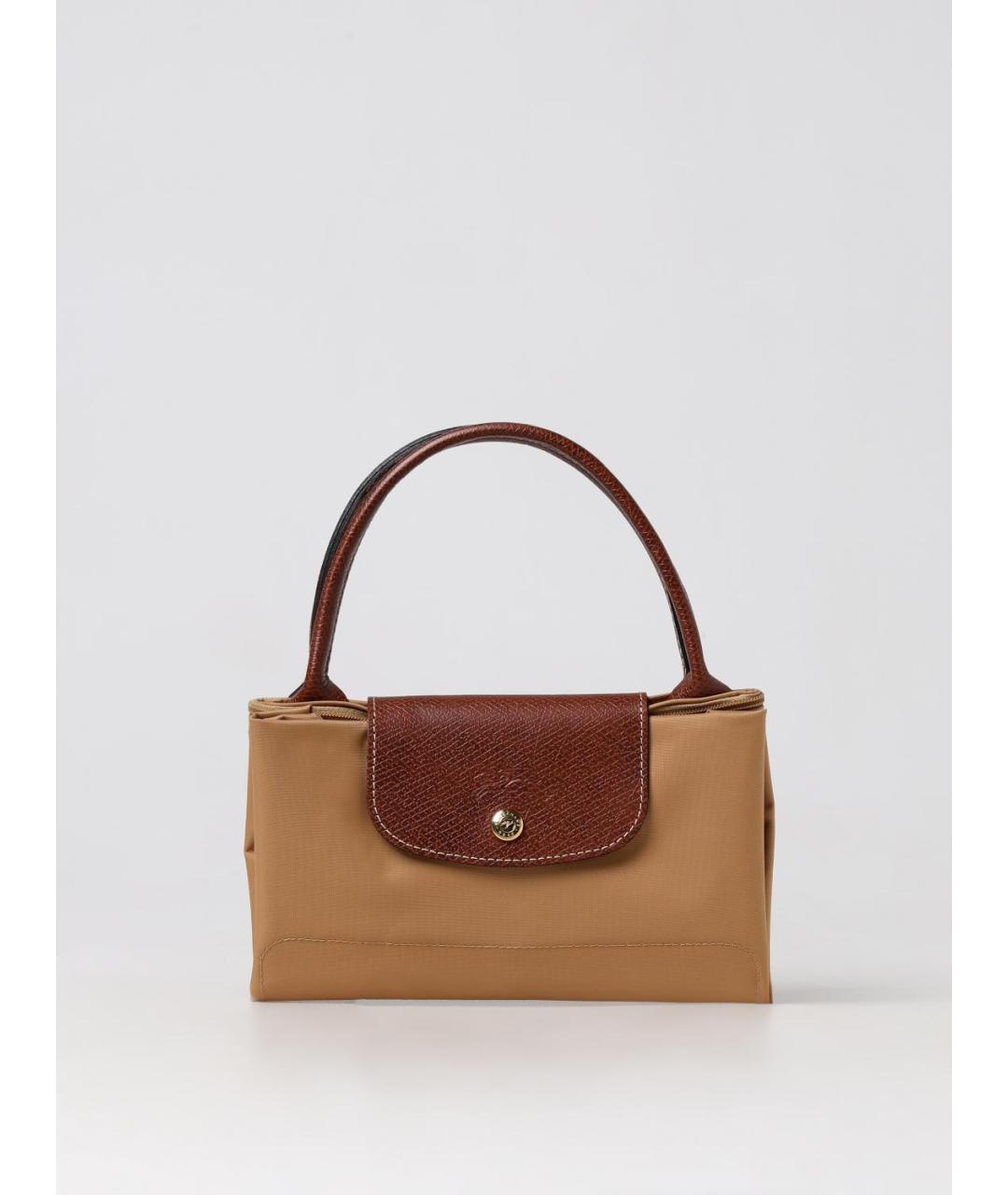 LONGCHAMP Бежевая сумка тоут, фото 3