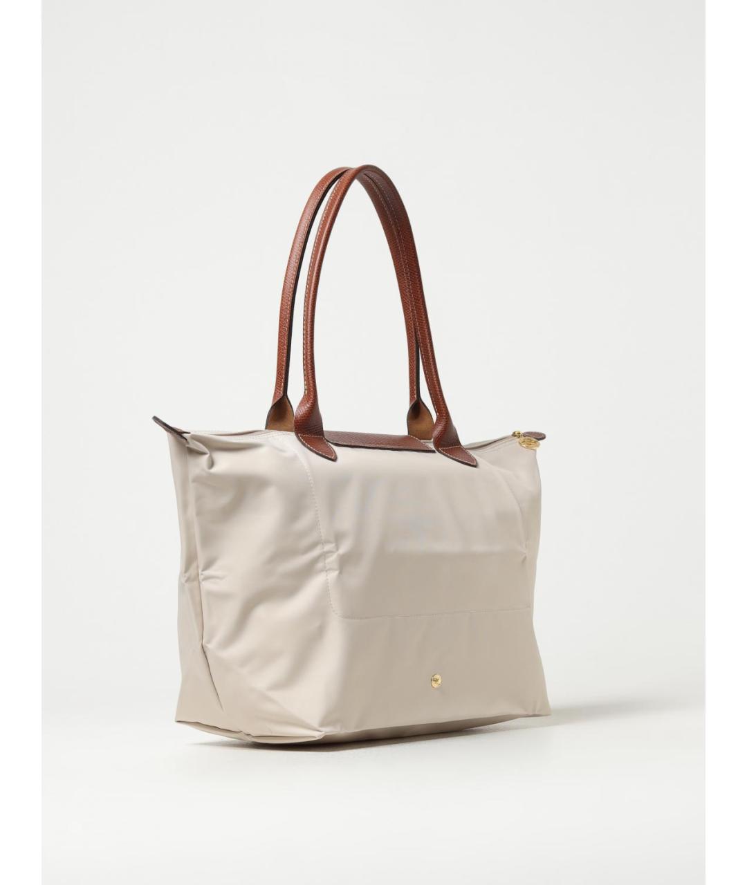 LONGCHAMP Бежевая сумка тоут, фото 2