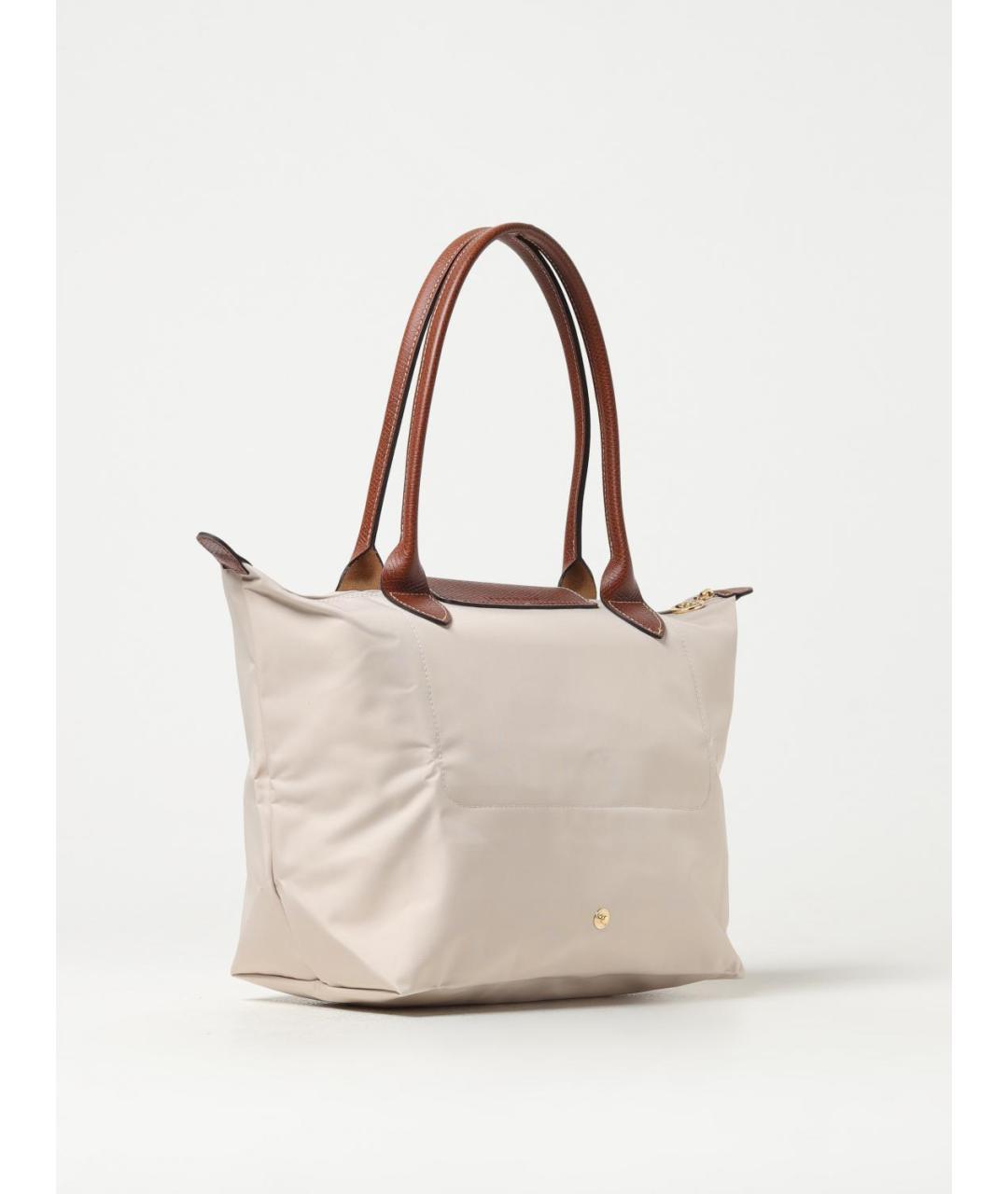LONGCHAMP Бежевая сумка тоут, фото 2