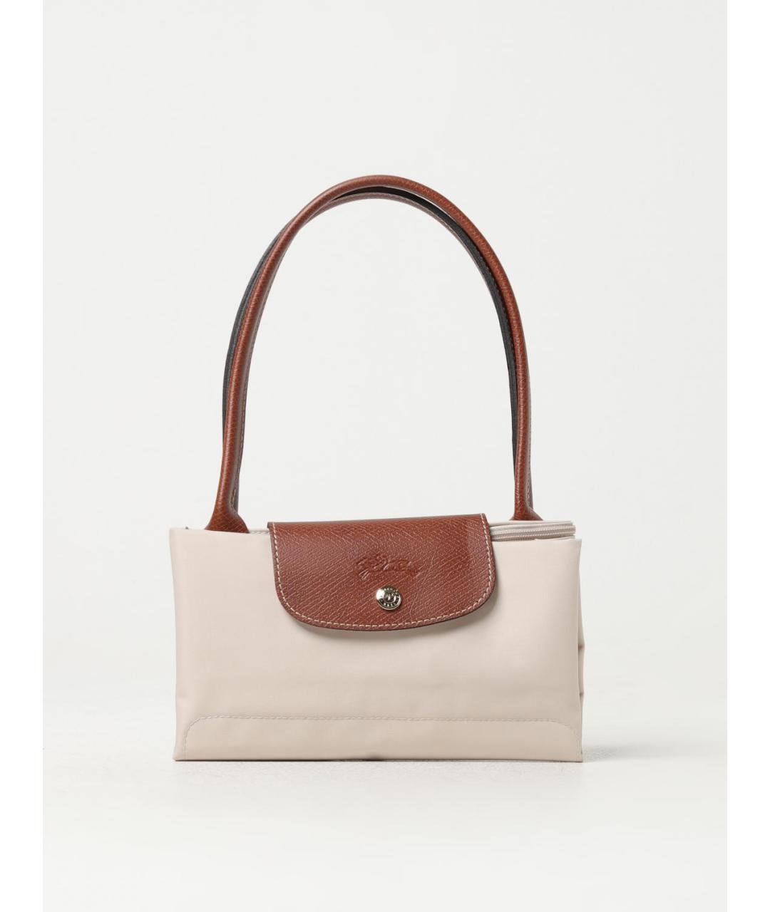 LONGCHAMP Бежевая сумка тоут, фото 3
