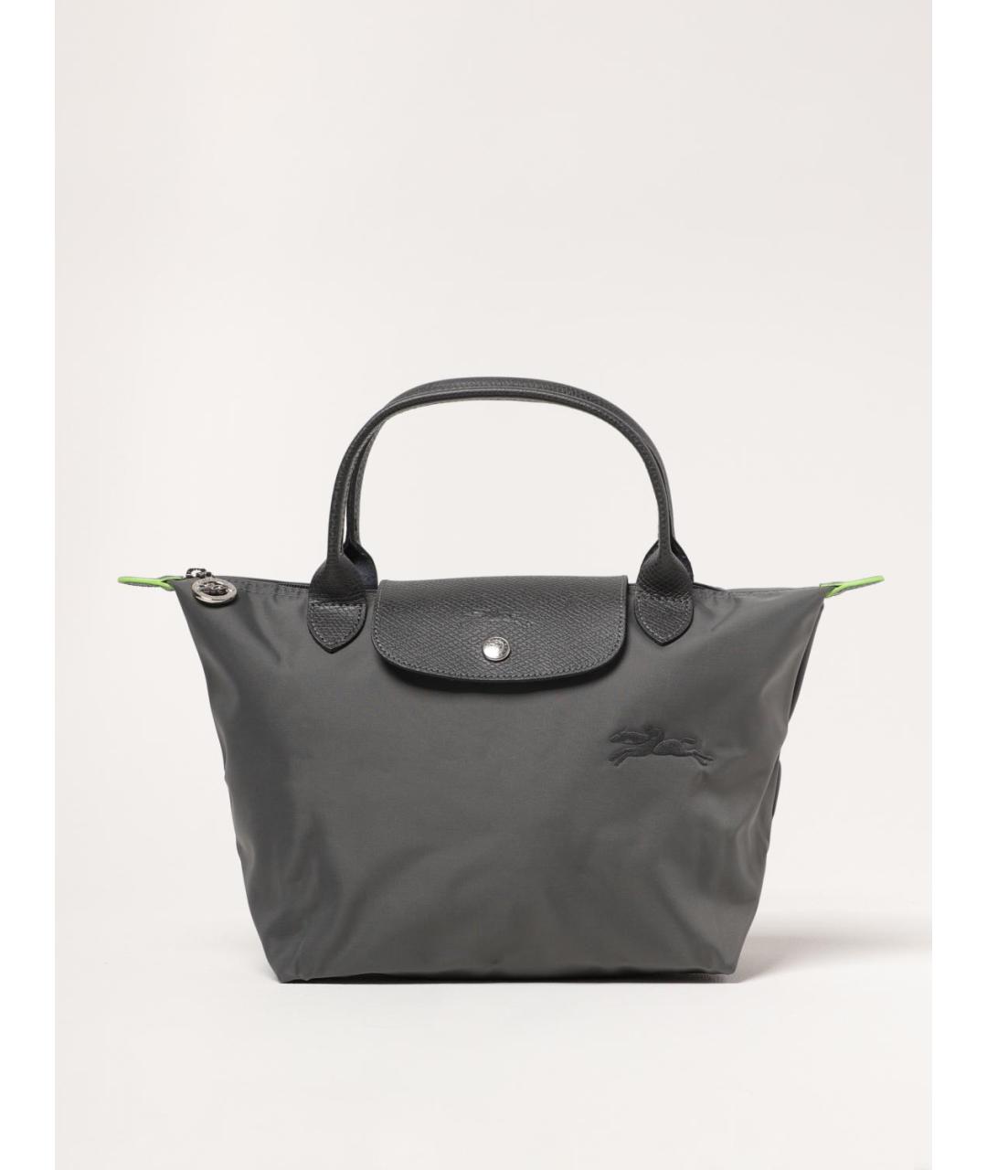 LONGCHAMP Серая сумка тоут, фото 5