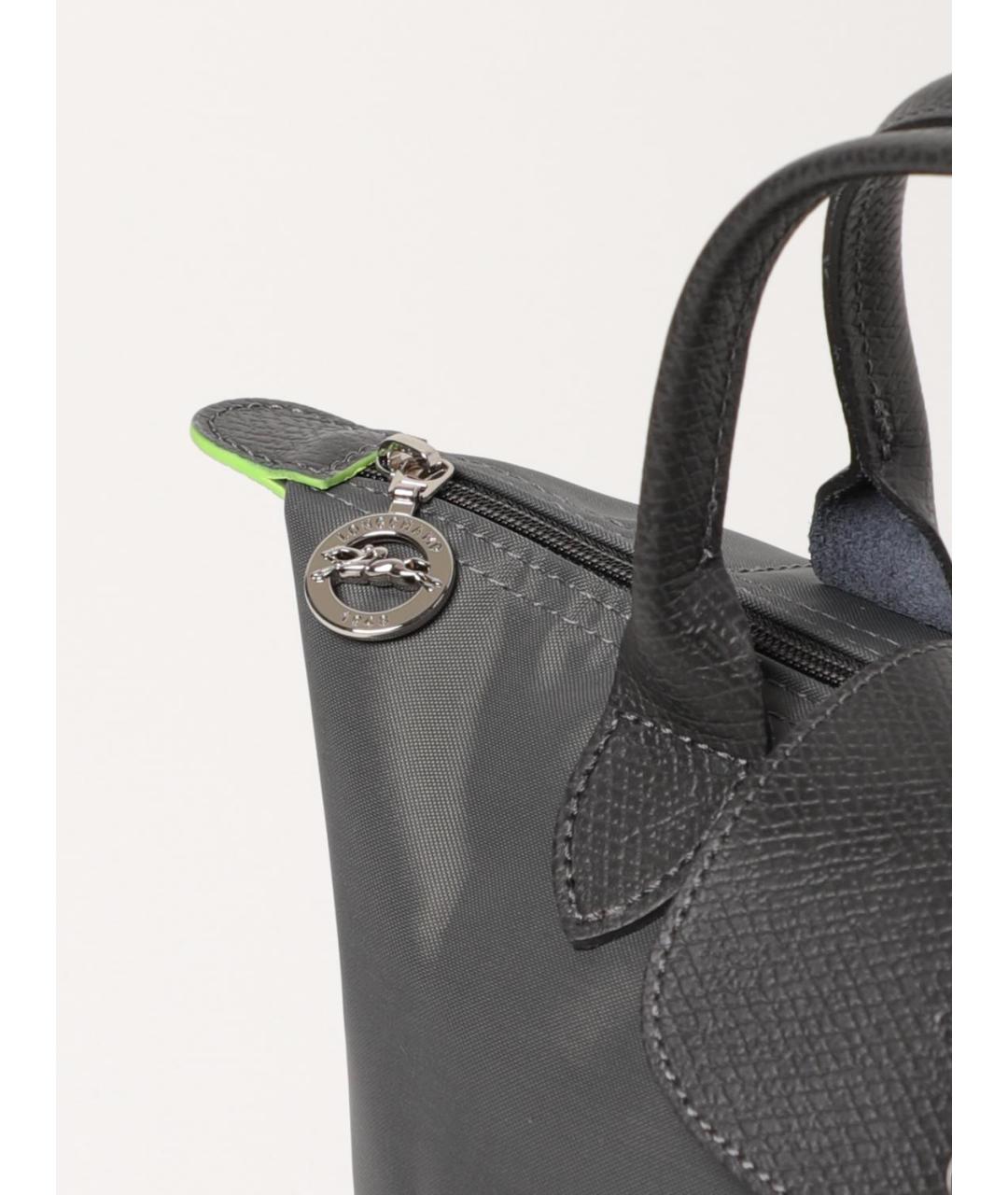 LONGCHAMP Серая сумка тоут, фото 3