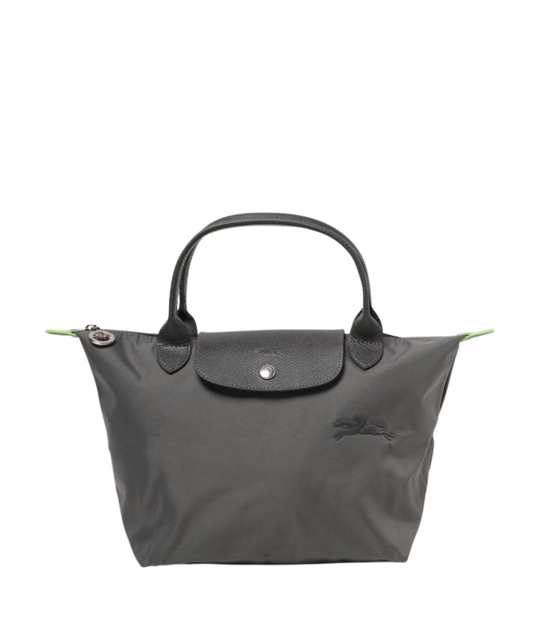 LONGCHAMP Серая сумка тоут, фото 1