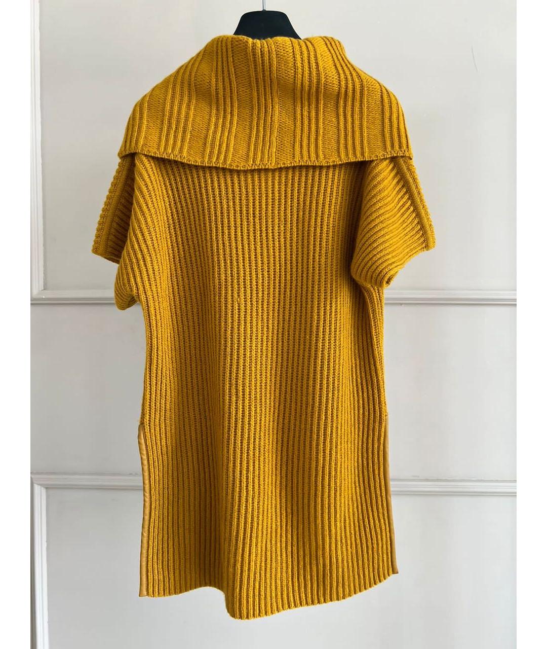 LORO PIANA Оранжевый джемпер / свитер, фото 2