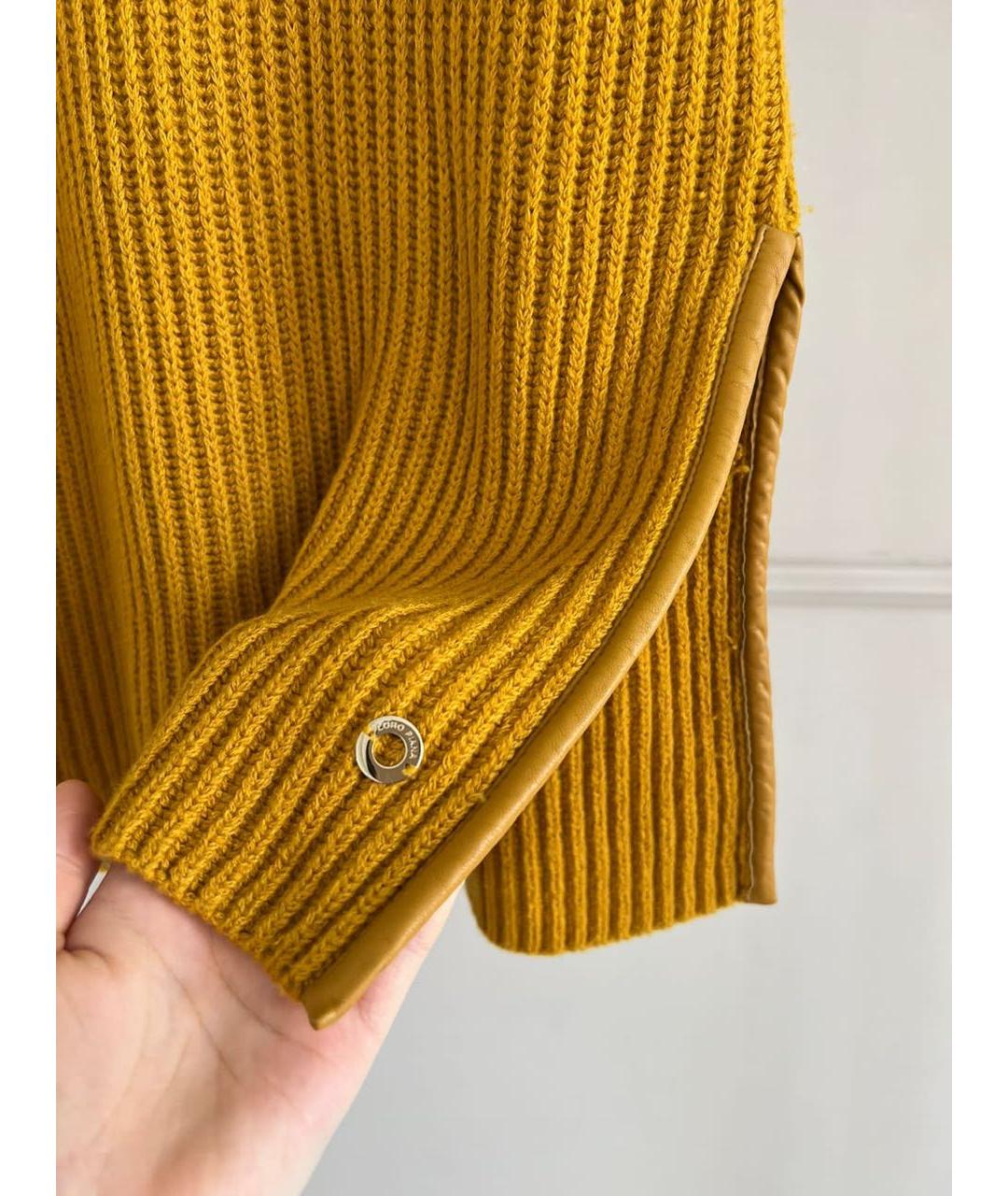 LORO PIANA Оранжевый джемпер / свитер, фото 7