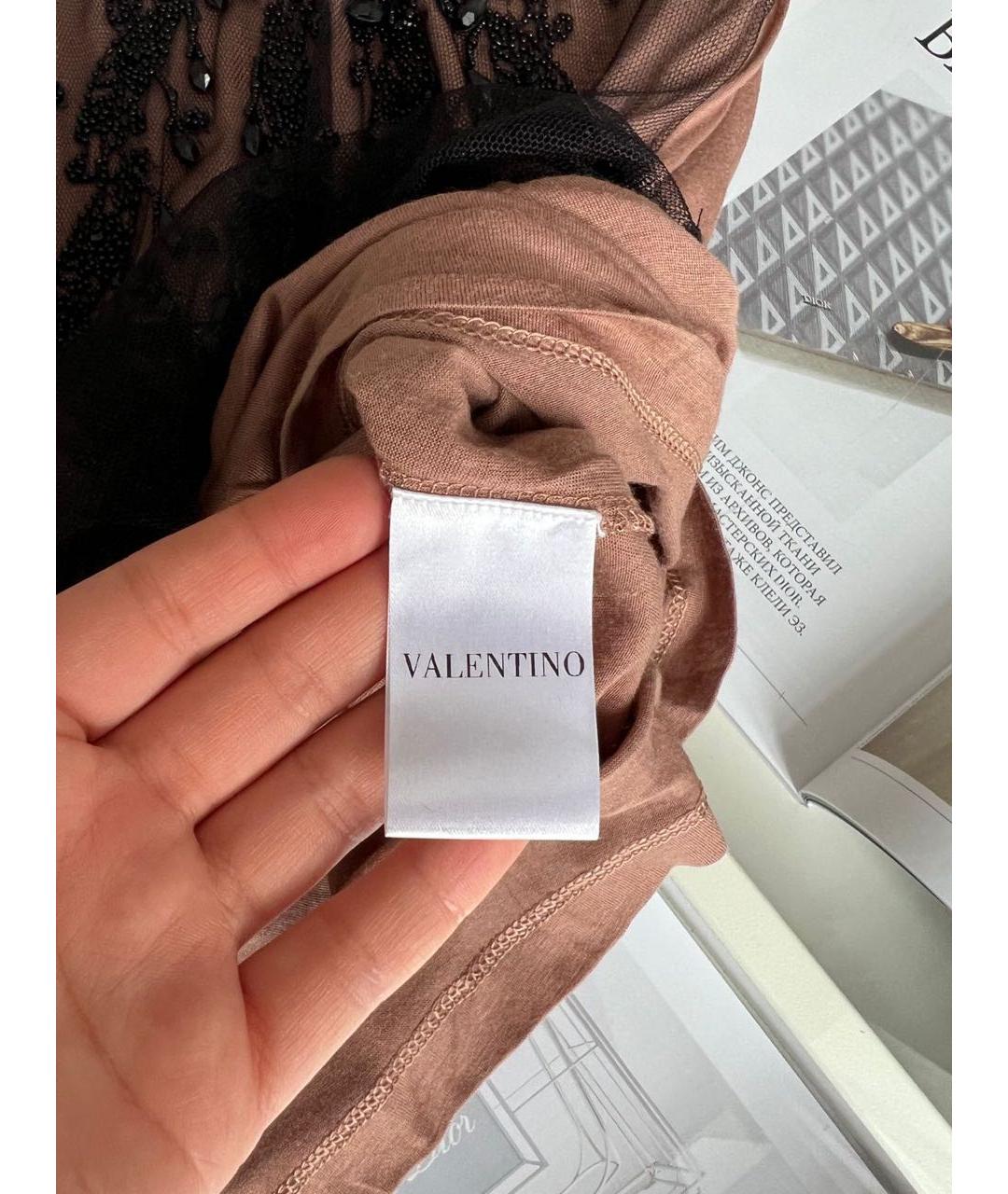 VALENTINO Коралловая футболка, фото 5