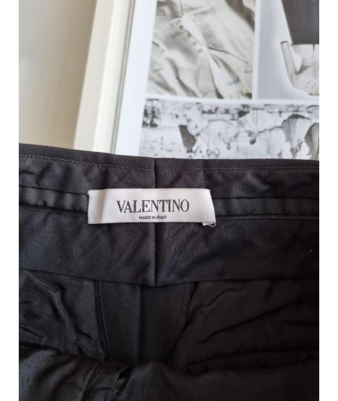 VALENTINO Темно-синие брюки широкие, фото 5