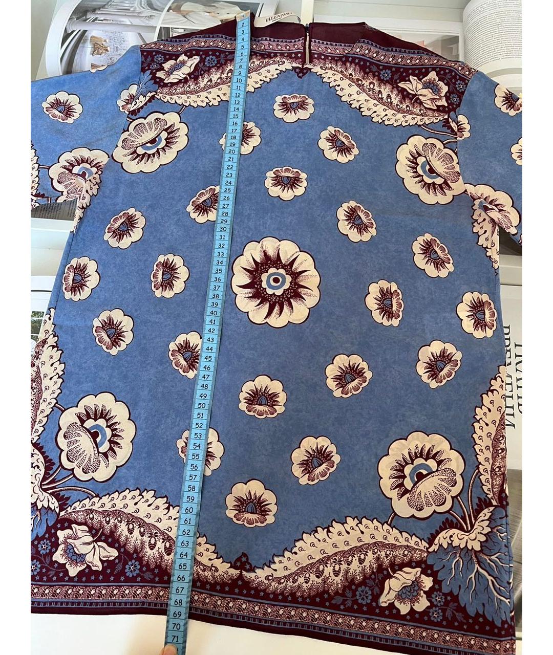 VALENTINO Голубая блузы, фото 8